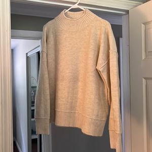 Cream sweater